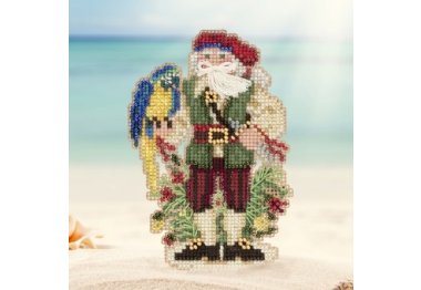 вышивка гладью MH201732 Тринидадский Санта. Набор для вышивки в смешанной технике Mill Hill