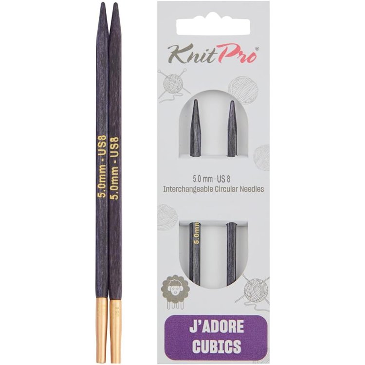 19113 Сменные спицы 13 см J'adore Cubics 5.00мм KnitPro - 1 19113 Сменные спицы 13 см J'adore Cubics 5.00мм KnitPro - 1
