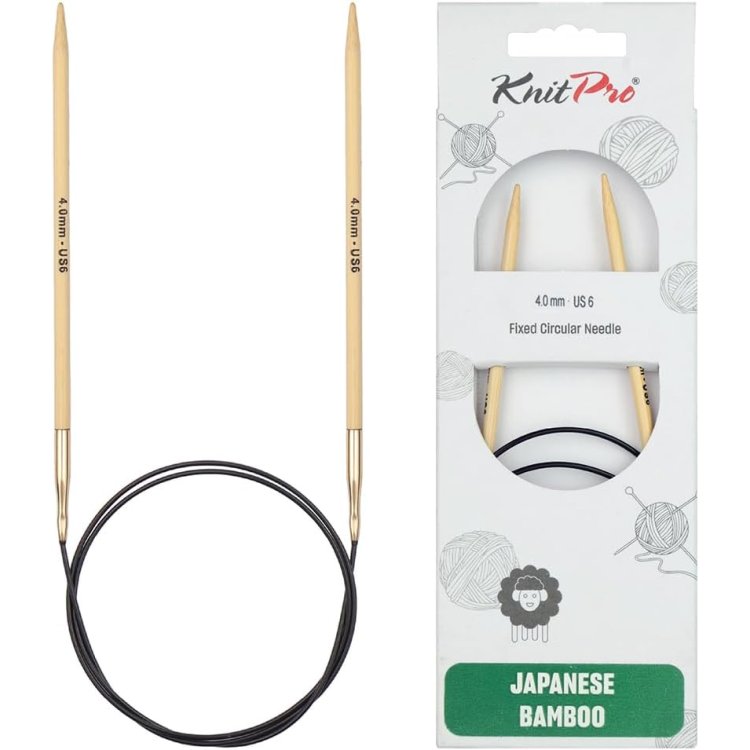 22227 Спицы круговые Bamboo KnitPro, 60 см, 4.00 мм - 1 22227 Спицы круговые Bamboo KnitPro, 60 см, 4.00 мм - 1