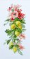 B210 Квіти і лимони. Набір для вишивки хрестиком - 1