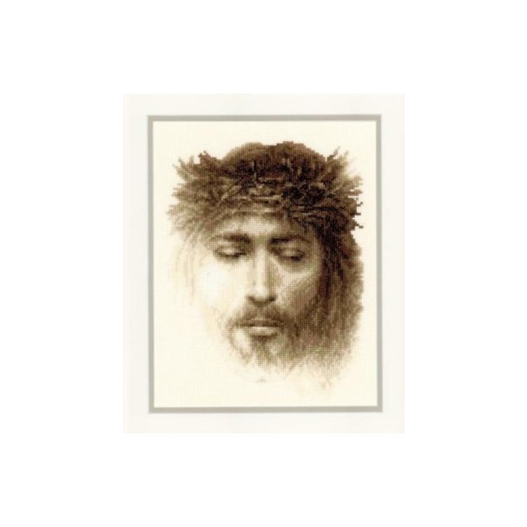 PN-0145795 Ісус. Набір для вишивки хрестиком Vervaco - 1