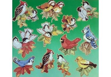 4616 Лісові птахи. Набір для вишивки хрестиком Classic Design 4616 Лісові птахи. Набір для вишивки хрестиком Classic Design