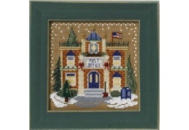 вишивка гладдю MH146303 Пошта. Набір для вишивки в змішаній техніці Mill Hill