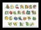 2090 Fruit Alphabet Linen. Набор для вышивки крестом Thea Gouverneur - 1