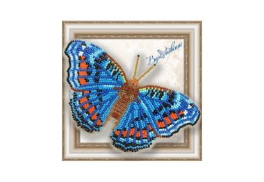  BGP-019 3D Бабочка Прецис Октавия. Набор для вышивки бисером ТМ Вдохновение
