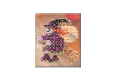 вишивка гладдю MHAH66 Катання на мітлі. Набір для вишивки в змішаній техниці Mill Hill