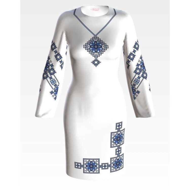 Платье женское (заготовка для вышивки) ПЛ-048 - 1