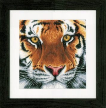 PN-0156104 Тигр. Набір для вишивки хрестиком Lanarte - 1