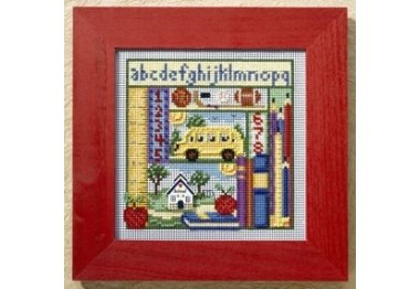 вышивка гладью MH148203 Школьные дни. Набор для вышивки в смешанной технике Mill Hill