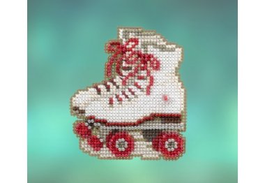 вишивка гладдю MH182016 Роликові ковзани. Набір для вишивки в змішаній техниці Mill Hill