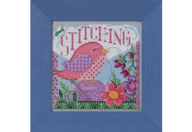 вишивка гладдю MH142212 Вишивання. Набір для вишивки в змішаній техниці Mill Hill