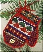 MHCM10 Перчатка. Набор для вышивки в смешанной технике Mill Hill - 1