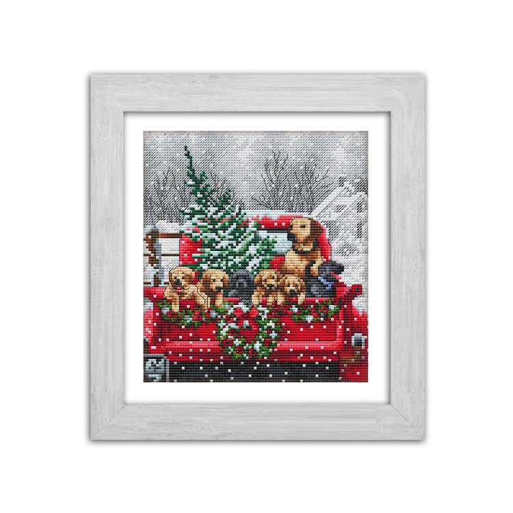 N039 Подспорье на Рождество. Набор для вышивки крестом Кольорова - 1 N039 Подспорье на Рождество. Набор для вышивки крестом Кольорова - 1