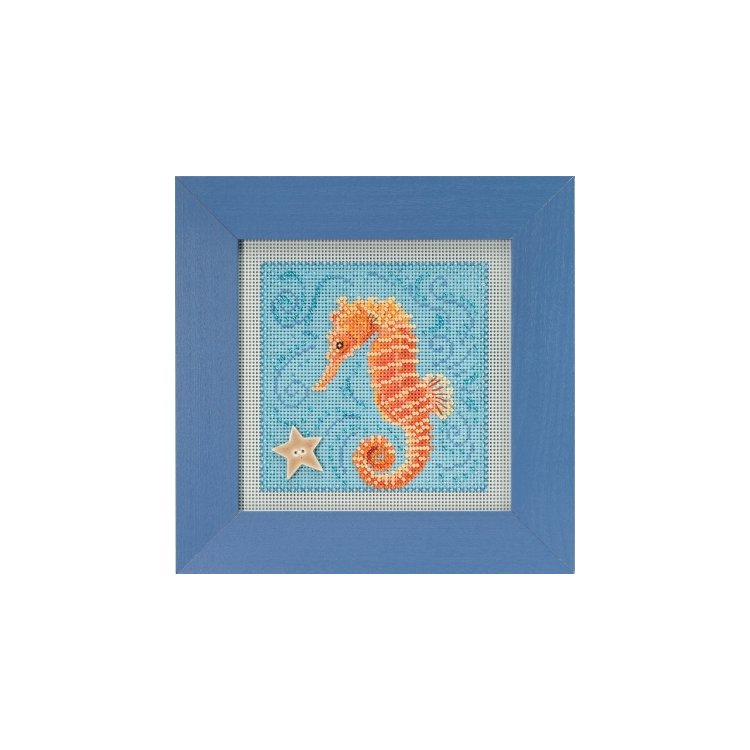 MH141813 Морський коник. Набір для вишивки в змішаній техниці Mill Hill - 1