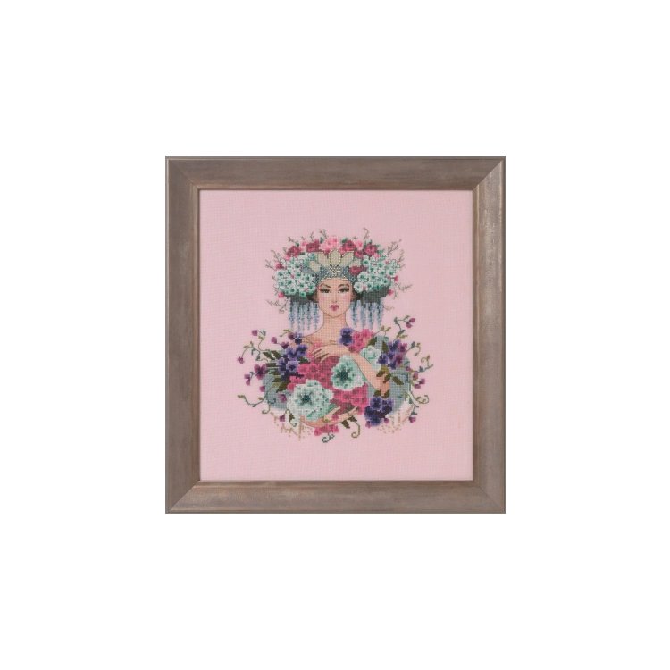 MD177 Botanical Garden//Ботанічний сад. Схема для вишивання хрестом на папері Mirabilia Designs - 1 MD177 Botanical Garden//Ботанічний сад. Схема для вишивання хрестом на папері Mirabilia Designs - 1