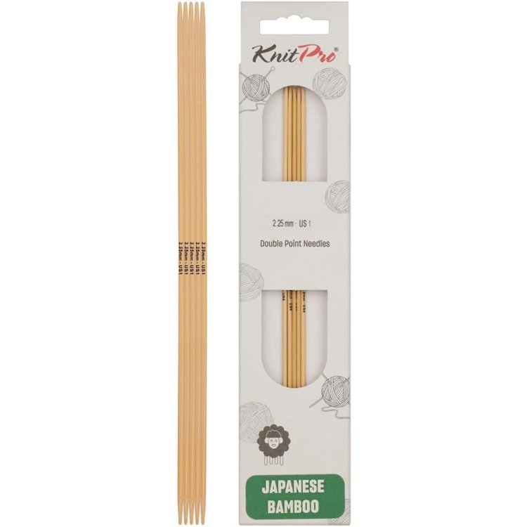 22102 Спиці шкарпеткові Bamboo KnitPro,15 см, 2.25 мм - 1 22102 Спиці шкарпеткові Bamboo KnitPro,15 см, 2.25 мм - 1