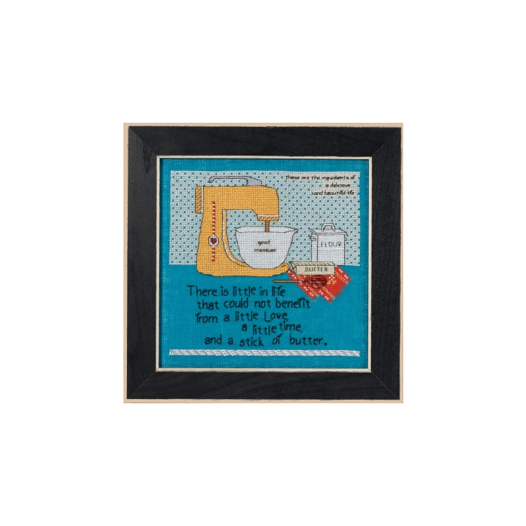 CG301711 Ложечка масла. Набор для вышивки в смешанной технике Mill Hill - 1