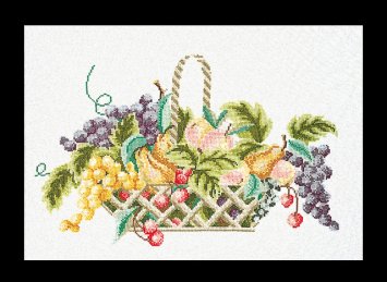 1091 Fruit Basket Linen. Набор для вышивки крестом Thea Gouverneur - 1