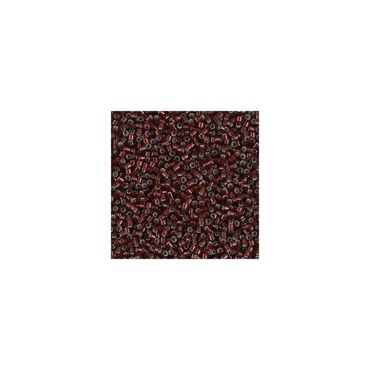 DB-1685 Бисер Miyuki Delica Beads 11/0 (блестящий бордовый темный) - 1
