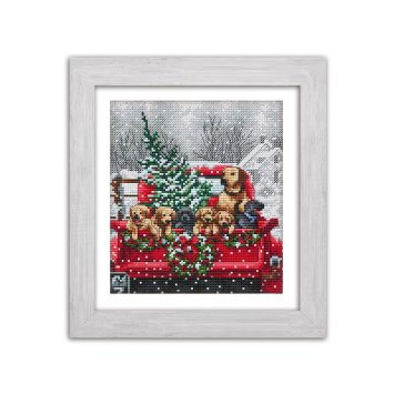 N039 Подспорье на Рождество. Набор для вышивки крестом Кольорова - 1 N039 Подспорье на Рождество. Набор для вышивки крестом Кольорова - 1