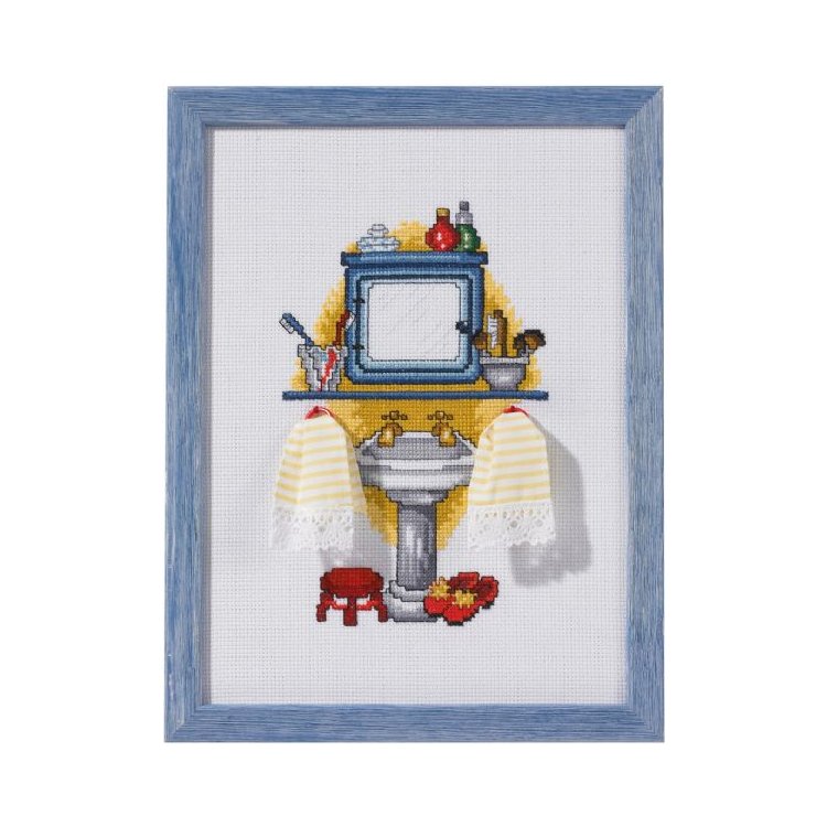 92-1154 Умывальник. Набор для вышивания крестом PERMIN - 1 92-1154 Умывальник. Набор для вышивания крестом PERMIN - 1