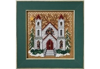 вышивка гладью MH147305 Собор Святого Николая. Набор для вышивки в смешанной технике Mill Hill