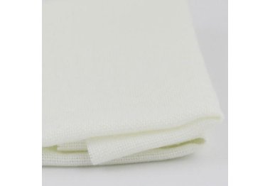  Ткань для вышивания ТПК-190-2 1/78 Оникс (домотканое полотно №30), молочный, 48% хлопок,52% п/э, 50*50см