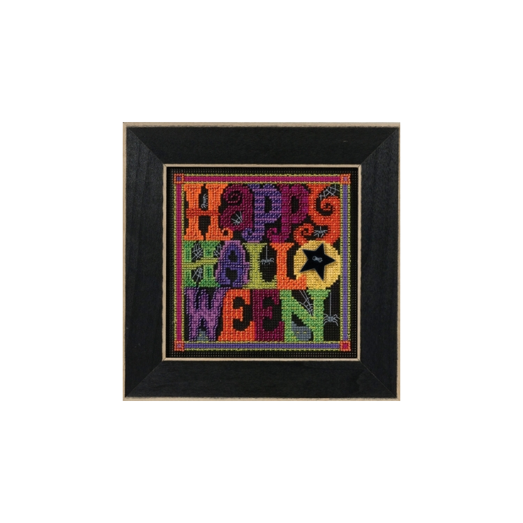 MH141622 Щасливого Хеловіну. Набір для вишивки в змішаній техниці Mill Hill - 1