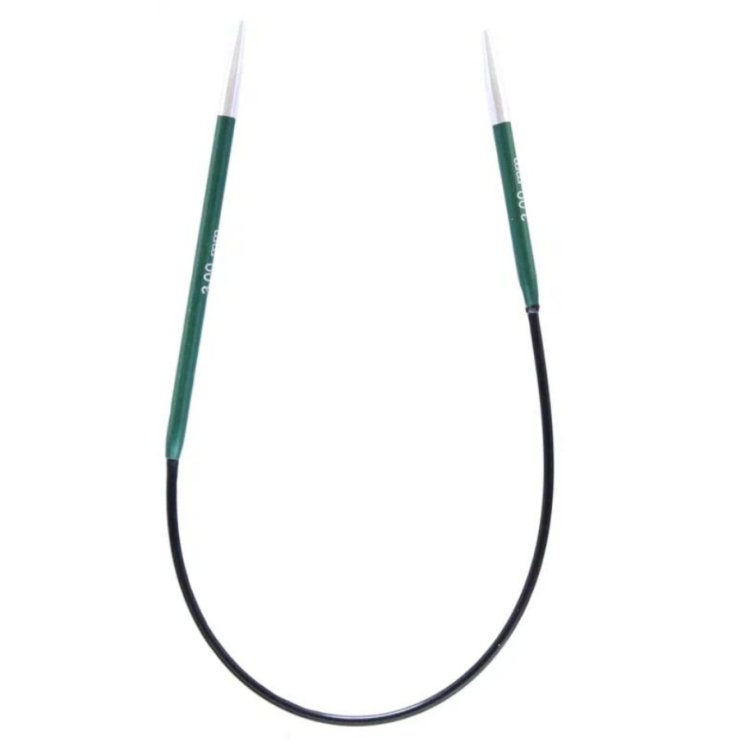 47054 Спицы круговые Zing KnitPro, 25 см, 3,00 мм - 1 47054 Спицы круговые Zing KnitPro, 25 см, 3,00 мм - 1