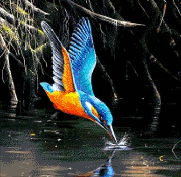 40-1332-НК Колибри. Набор Для вышивки бисером ТМ Токарева А. - 1 40-1332-НК Колибри. Набор Для вышивки бисером ТМ Токарева А. - 1