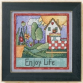 ST151102 Насолоджуйся життям. Набір для вишивки в змішаній техниці Mill Hill - 1