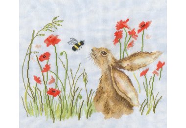  XSR2 Набор для вышивания крестом Bee Lovely "Милая пчелка" Bothy Threads