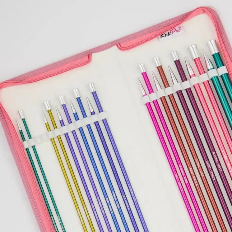 47440 Набор прямых спиц Zing KnitPro Grande, длина спиц 25 см - 2