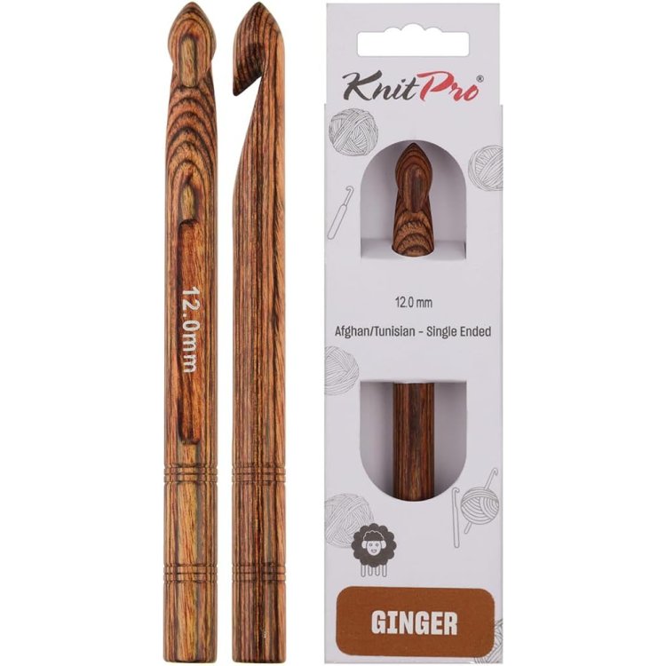 31253 Крючок односторонний Ginger KnitPro, 12.00 мм - 1