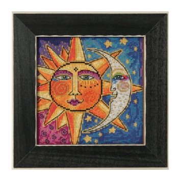 LB141811 Сестра Солнце, Брат Луна. Набор для вышивки в смешанной технике Mill Hill - 1