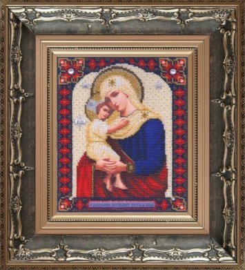 Б-1078 Ікона Божої Матері Стягнення загиблих Набір для вишивки бісером - 1
