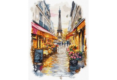  Набор для вышивки крестом L9929 Paris. Letistitch