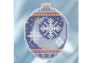 вышивка гладью MH211815 Северный снегопад. Набор для вышивки в смешанной технике Mill Hill