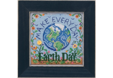  MH142015 День земли. Набор для вышивки в смешанной технике Mill Hill