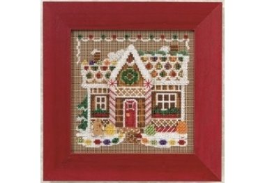  MH140306 Пряничний будиночок. Набір для вишивки в змішаній техніці Mill Hill
