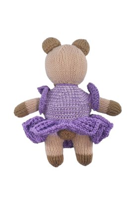 2 AMIGURUMI KIT - KNITTED TEDDY BEAR Ballerina. Набір для в'язання іграшки - 3