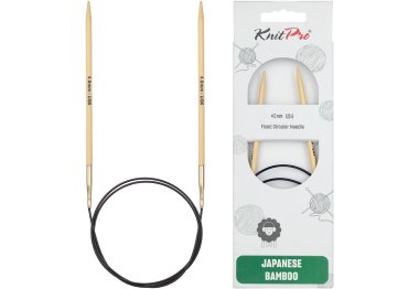 спицы для вязания 22227 Спицы круговые Bamboo KnitPro, 60 см, 4.00 мм спицы для вязания 22227 Спицы круговые Bamboo KnitPro, 60 см, 4.00 мм
