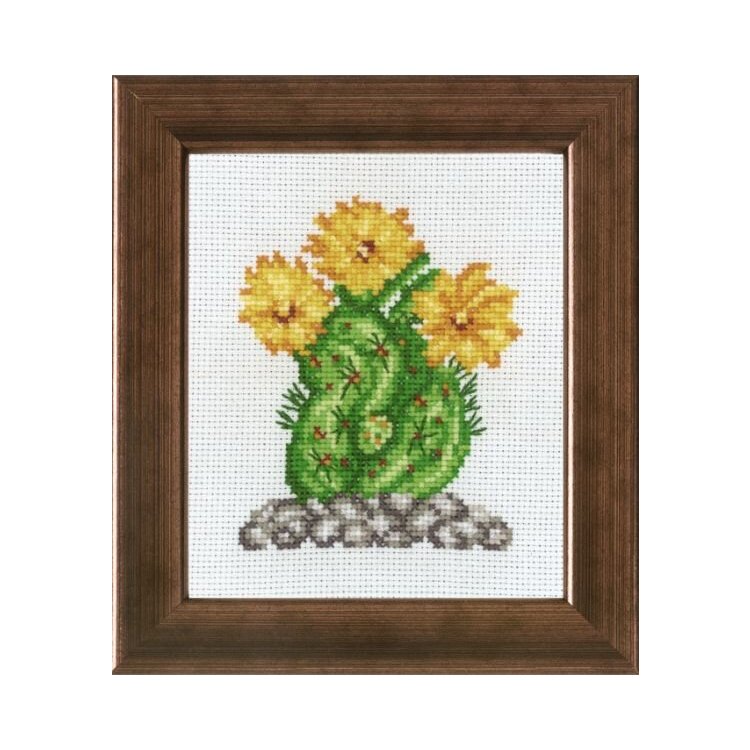 13-7442 Кактус (Cactus. Набор для вышивания крестом PERMIN - 1