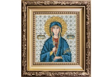  Б-1135 Икона святая мученица Зоя Набор для вышивки бисером
