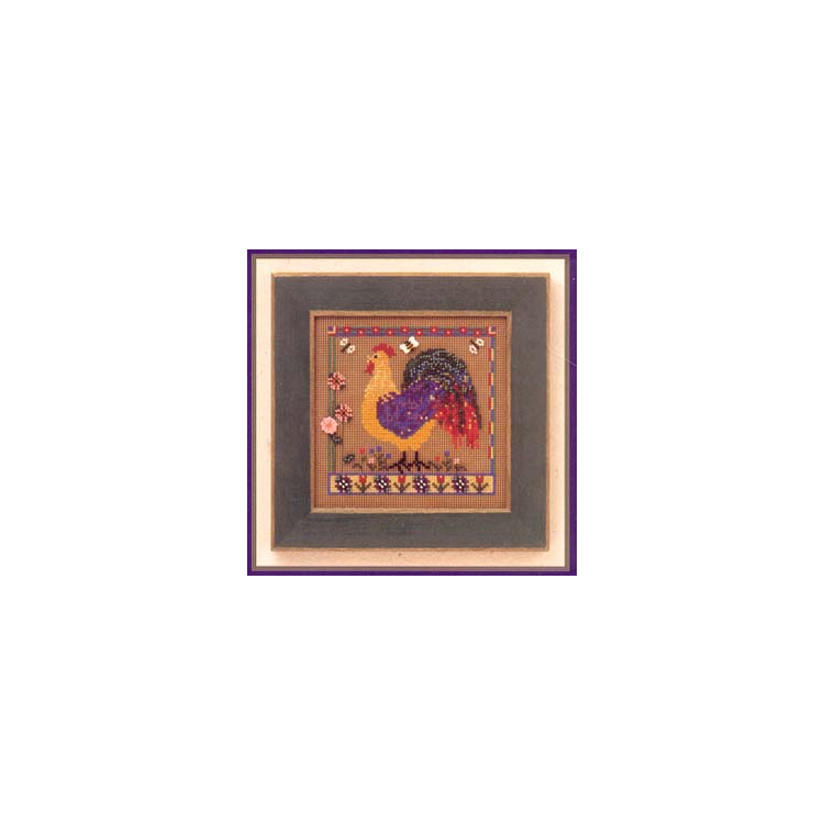 MHCB158 Весняний півень. Набір для вишивки в змішаній техниці Mill Hill - 1