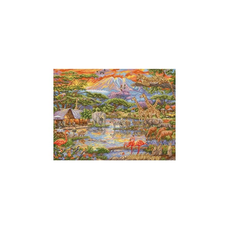 Набір для вишивки хрестиком L9941 Wild Africa. Letistitch - 1