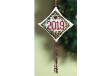 вишивка гладдю MH220305 Святковий спогад. Набір для вишивки в змішаній техніці Mill Hill вишивка гладдю MH220305 Святковий спогад. Набір для вишивки в змішаній техніці Mill Hill