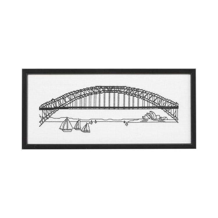 92-4329 Міст. Графіка. Набір для вишивання хрестом PERMIN - 1
