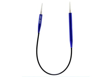 спиці для в'язання 47059 Спиці кругові Zing KnitPro, 25 см, 4,50 мм