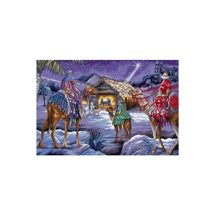 Набор для вышивки крестом L8108 Three Kings. Letistitch - 1